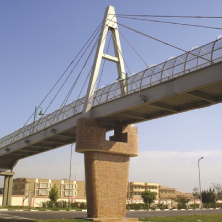 Ismaillia Foot Bridge at Ezz El-Din Education Center, Egypt