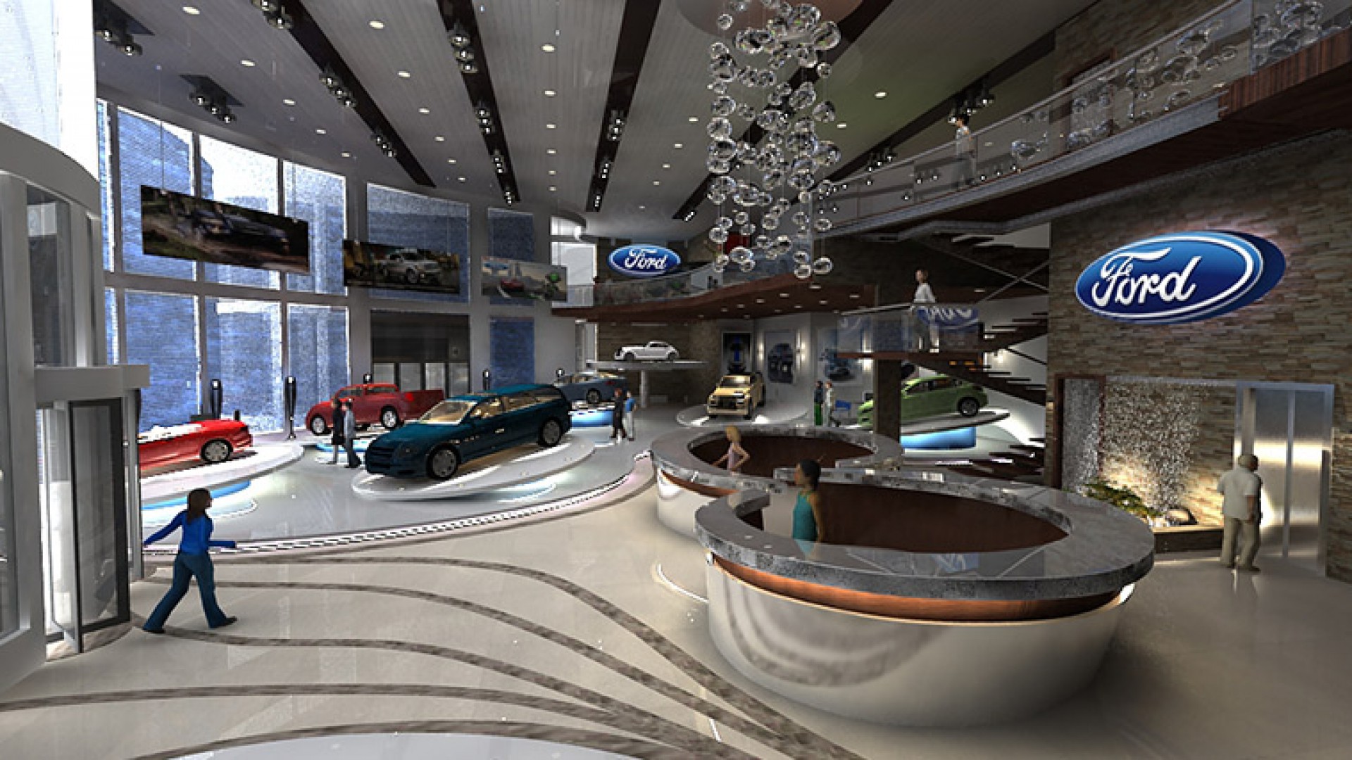 EHAF Ford Showroom Qatar ehaf-ford-showroom-qatar