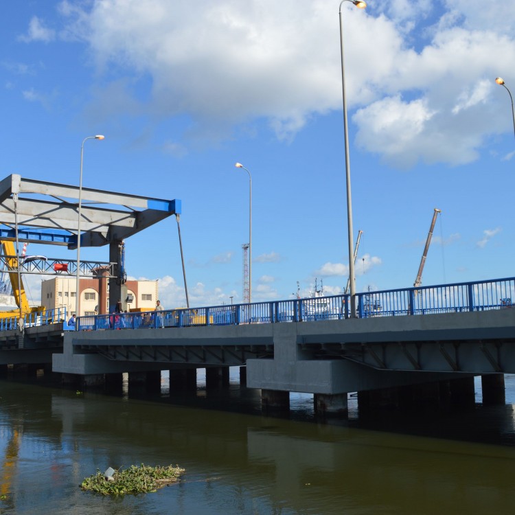 Azmy Bridge, Port Said, Egypt