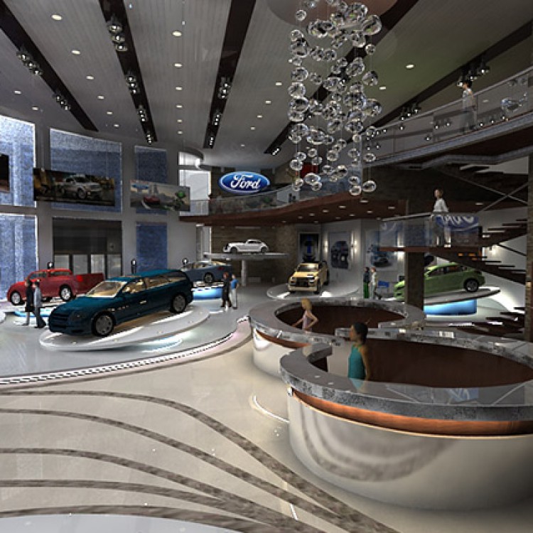 Ford Showroom, Qatar