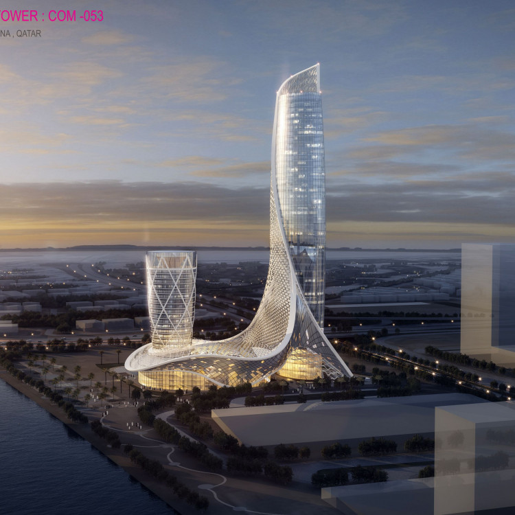 Lusail Marina Tower COM 53, Qatar